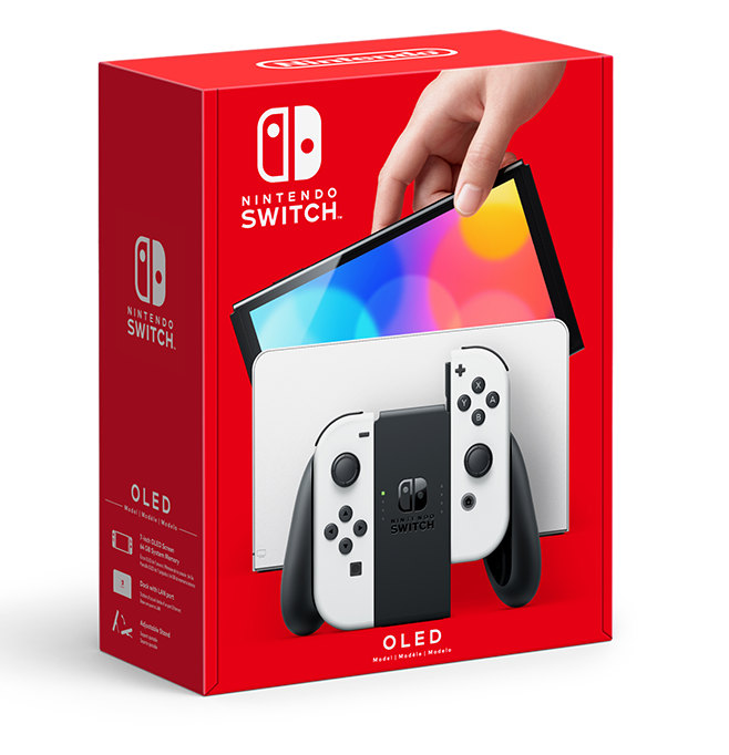 Máy game Nintendo Switch OLED White